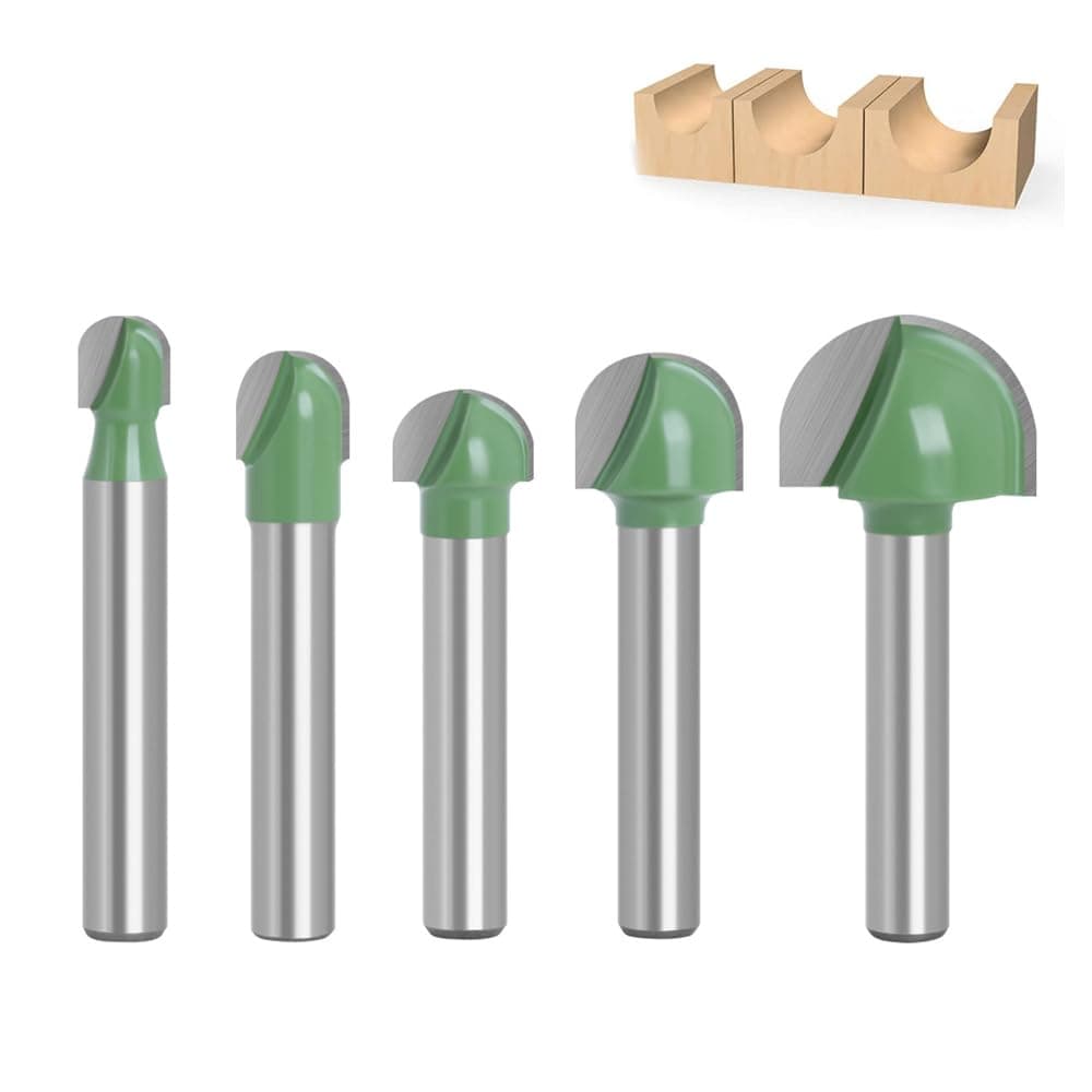 Carbide Round Nose Cove Milling Cutter Set